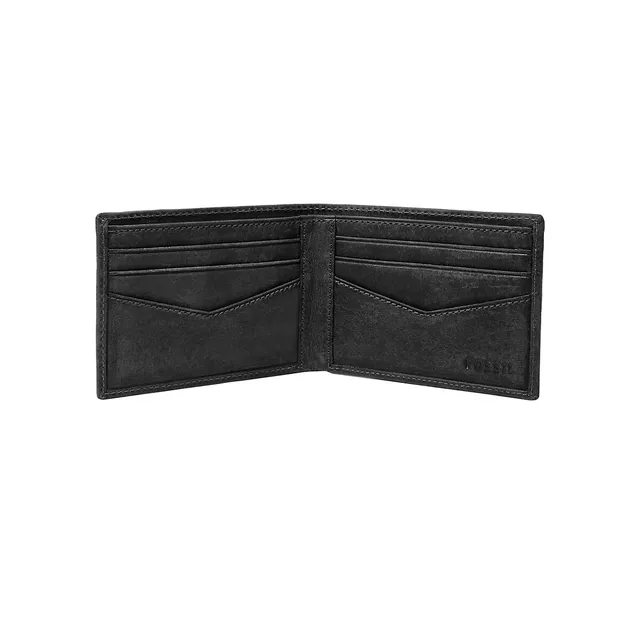  Fossil Men's Anderson Leather Slim Minimalist Bifold