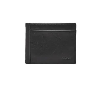 Neel Flip ID Leather Bi-Fold Wallet