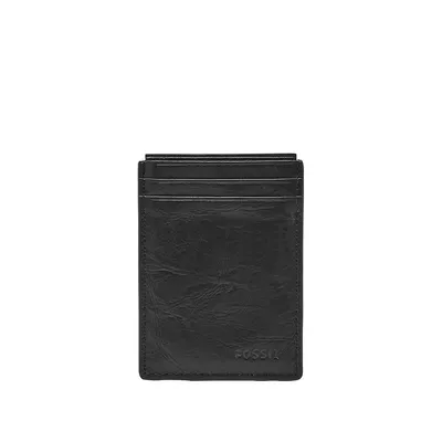 Neel Magnetic Leather Card Case