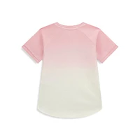 Little Girl's Dip-Dye High-Low T-Shirt