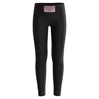 Girls's Eco Organic Cotton-Blend Leggings