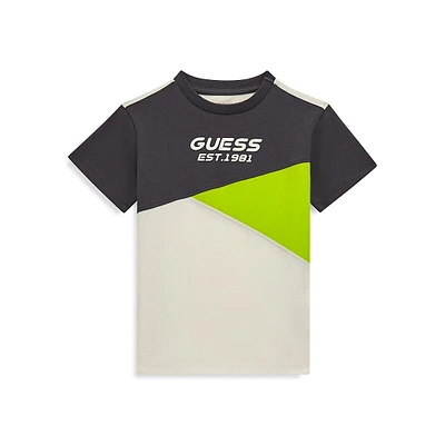 Boy's Guess Eco Colourblock T-Shirt