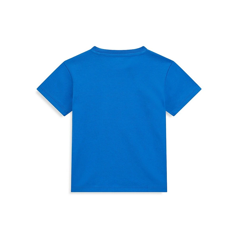 Little Boy's Guess Eco Artwork T-Shirt