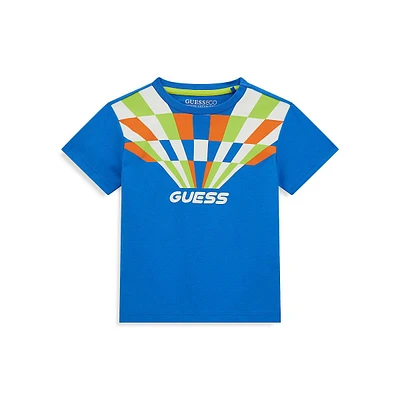 Little Boy's Guess Eco Artwork T-Shirt