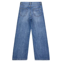 Girl's 90's Wide-Leg Jeans