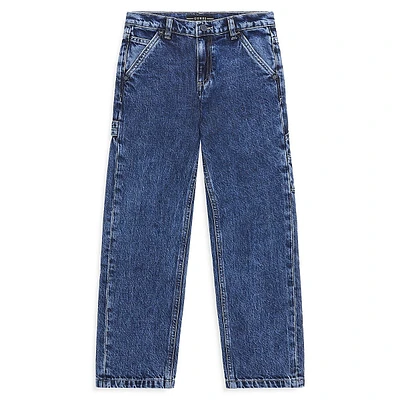 Boy's Rigid Denim Worker Pants