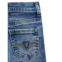 Little Boy's Removed Patch Slim-Fit Jean