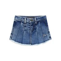 Little Girl's Stretch Denim Skort