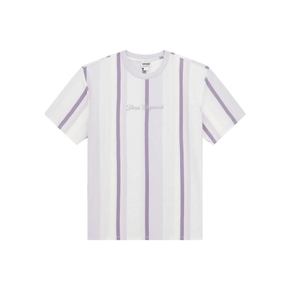 Originals Organic Cotton Vertical Stripe T-Shirt