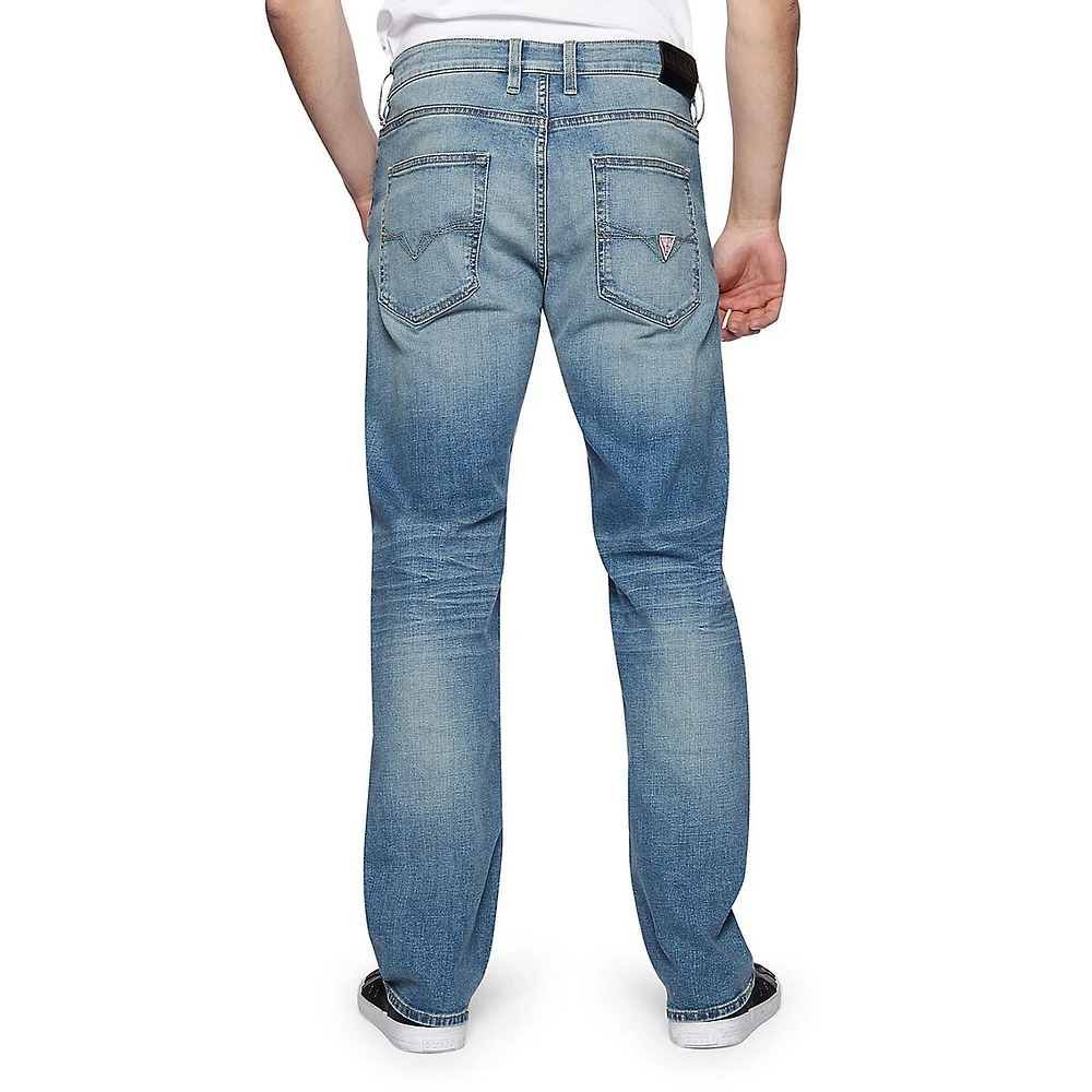 Regular Straight Clifton Wash Jeans