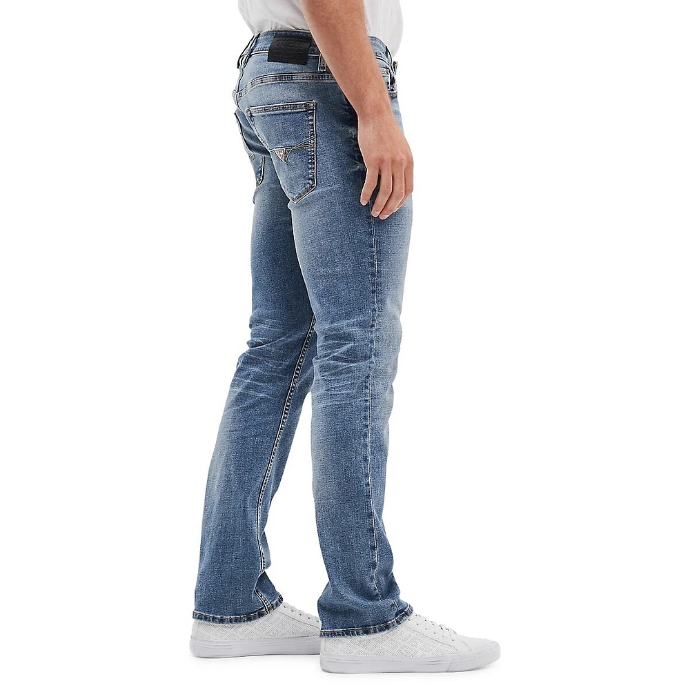 Regular Straight Clifton Wash Jeans