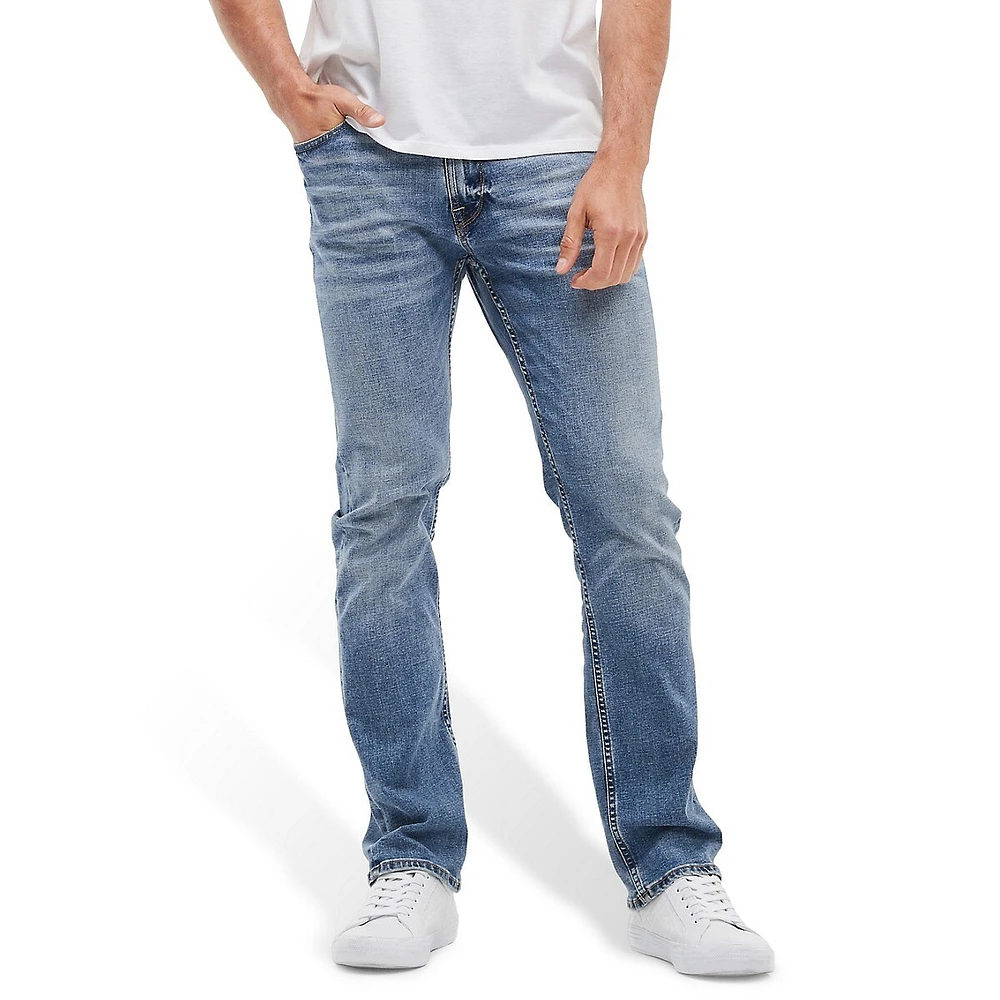 Regular Straight Clifton Wash Jeans