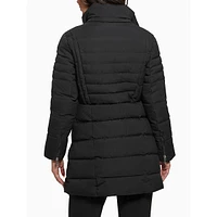 Calgary Faux Fur-Trimmed Puffer Jacket