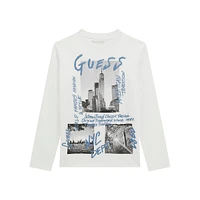 Boy's NYC-Graphic Long-Sleeve T-Shirt