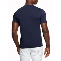 Embroidered Pima Crewneck T-Shirt
