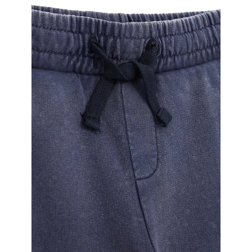 Little Boy's Organic Cotton-Blend Joggers