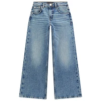 Girl's 90s Fit Low-Waist Wide-Leg Jeans