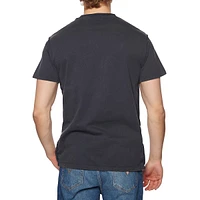 Embroidered Artwork Washed T-Shirt