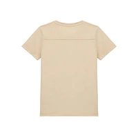 Boy's Organic Cotton-Blend Garment-Dyed Logo T-Shirt