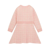 Little Girl's A-Line Sweater Dress