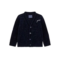 Little Kid's Chenille Cardigan