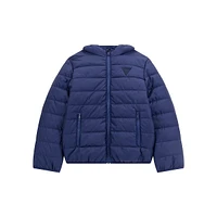 Kid's Hooded Padded Puffer Jacket