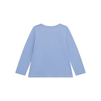 Little Kid's Puffy Print Long-Sleeve T-Shirt