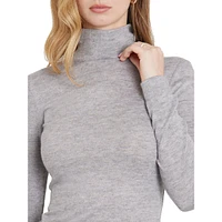 Long-Sleeve Anita Turtleneck Top