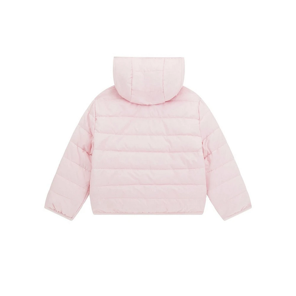 Little Kid's Hooded Padded Puffer Jacket