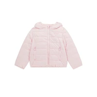 Little Kid's Hooded Padded Puffer Jacket