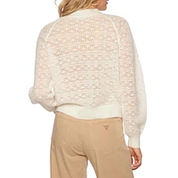 Kensley Airy-Knit Wool-Blend Sweater