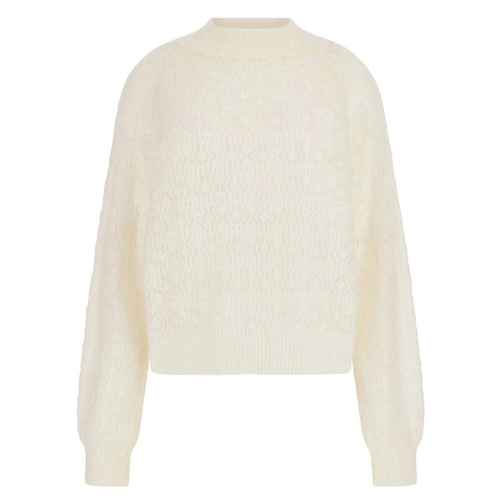 Kensley Airy-Knit Wool-Blend Sweater