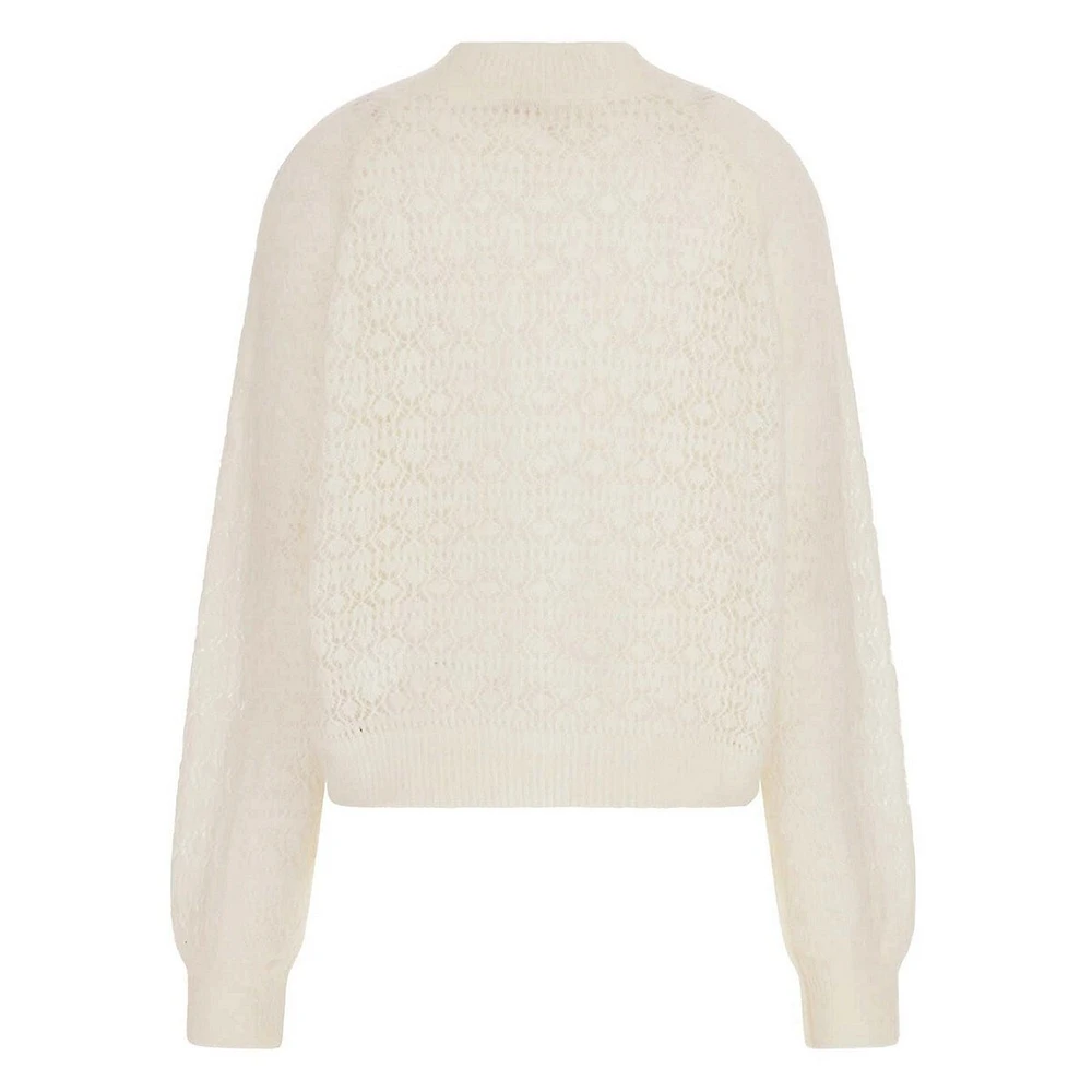 Kensley Airy-Knit Wool-Blend Sweater