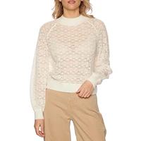 Kensley Airy-Knit Wool-Blend Sweater