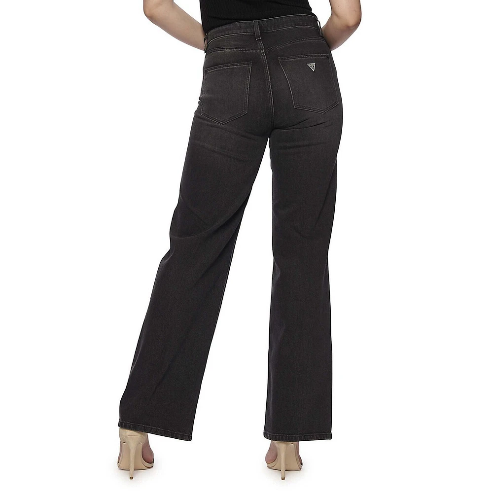 Authentic High-Rise Wide-Leg Jeans