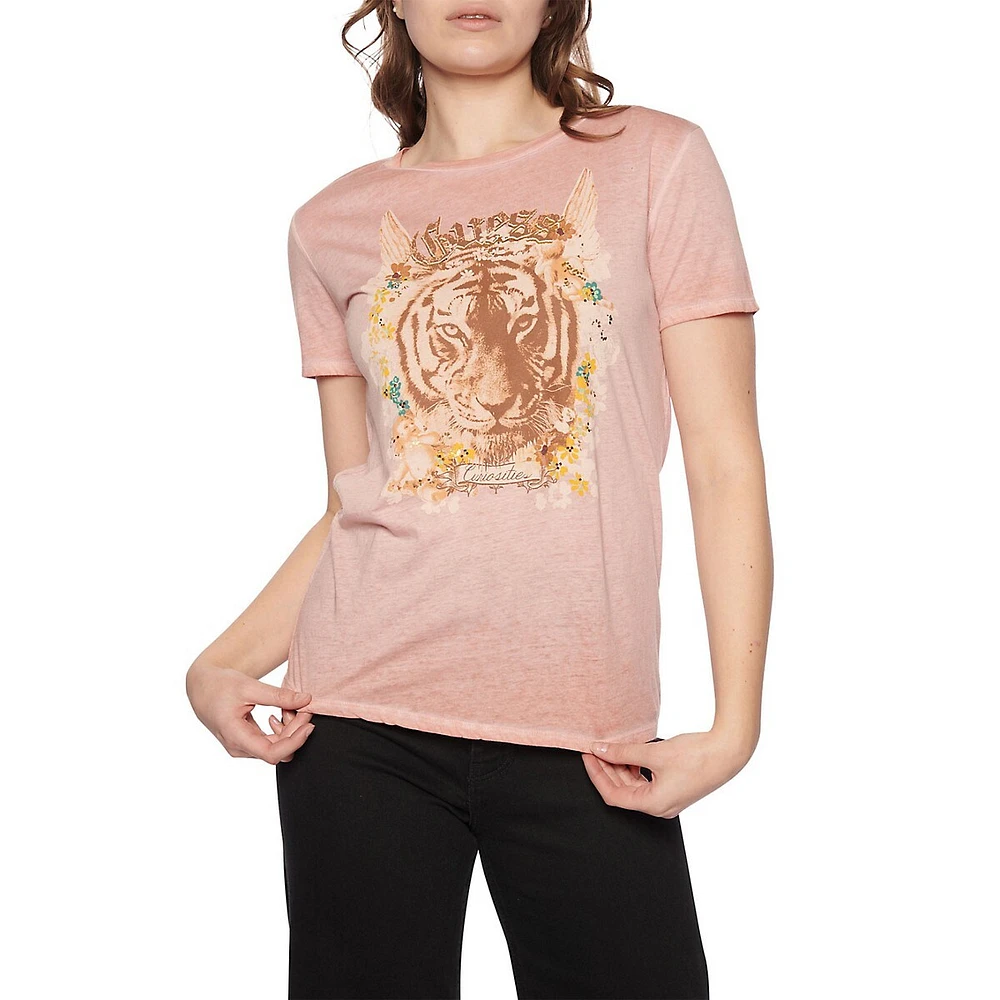 Short-Sleeve Tiger God Easy T-Shirt