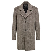 Darin Wool Plaid Coat