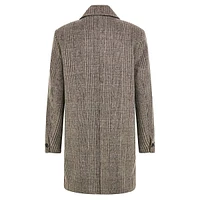 Darin Wool Plaid Coat