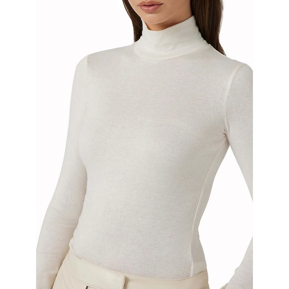 Long-Sleeve Anita Turtleneck Top