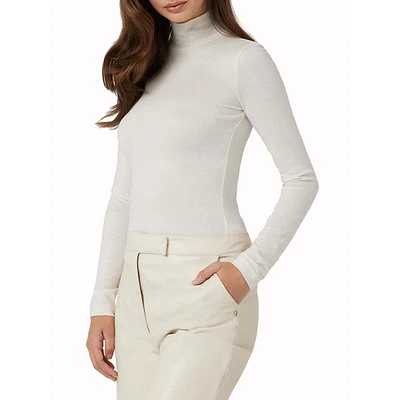 Long-Sleeve Anita Turtleneck Top