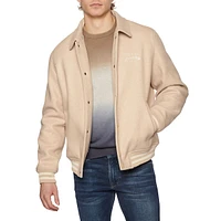 Melton Bomber Jacket