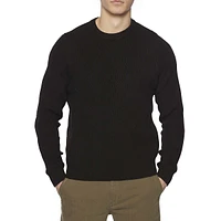 Evander Crewneck Cable Sweater