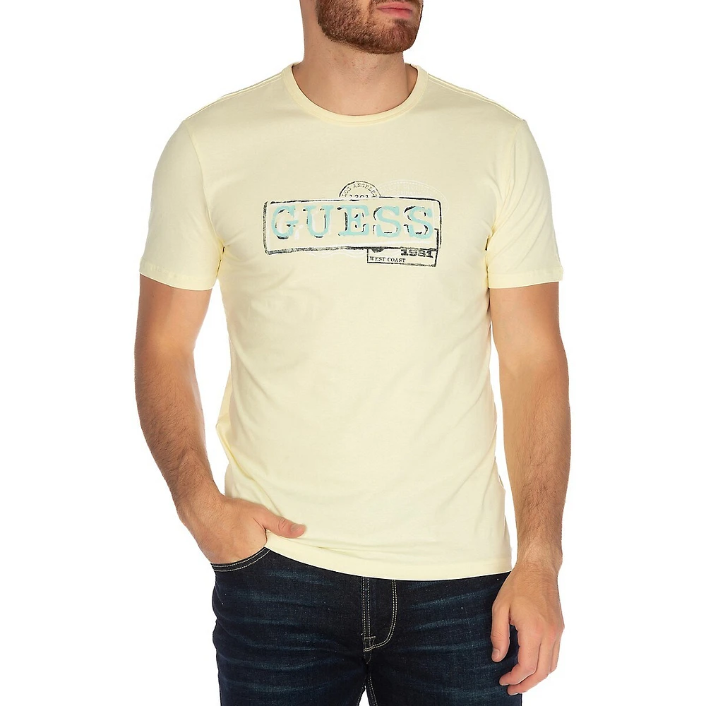 Slim-Fit Box Logo T-Shirt