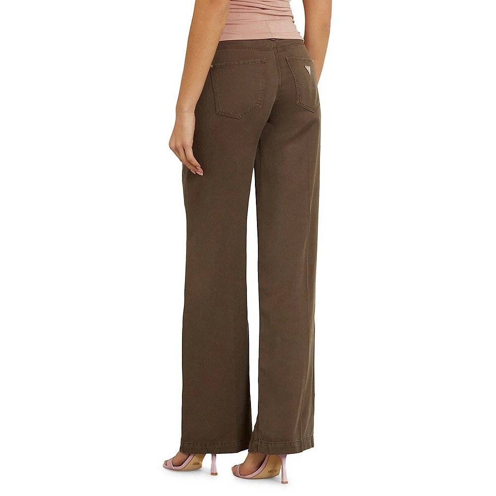 Eco Mid-Rrise Tencel Palazzo Pants