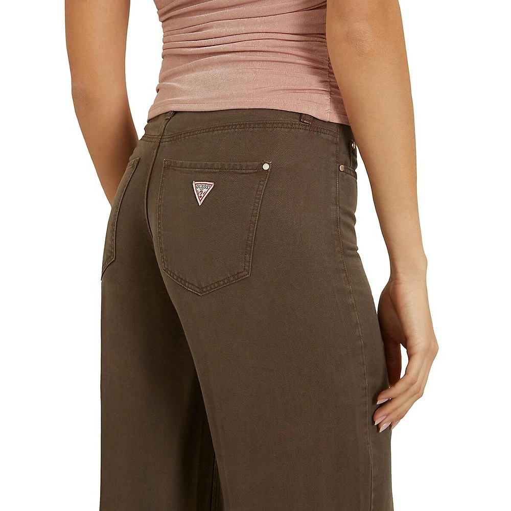 Eco Mid-Rrise Tencel Palazzo Pants