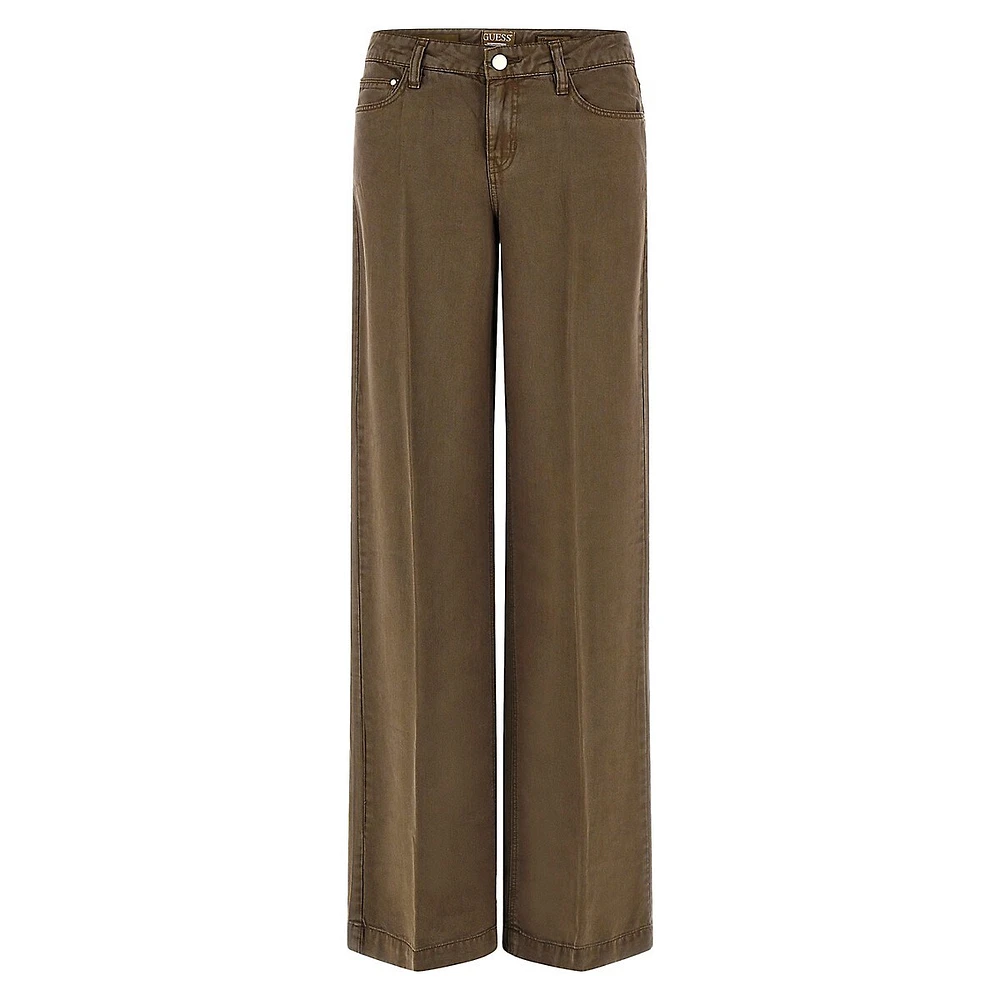 Eco Mid-Rrise Tencel Palazzo Pants