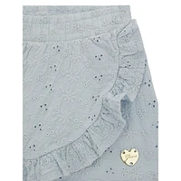 Little Girl's Sangallo Lace Skort