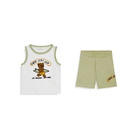 Baby Boy's Guess Eco 2-Piece Tank Top & Shorts Set