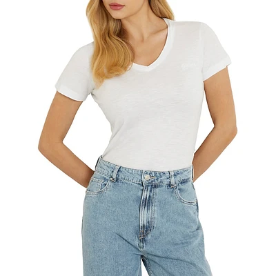 V-Neck Slubby T-Shirt