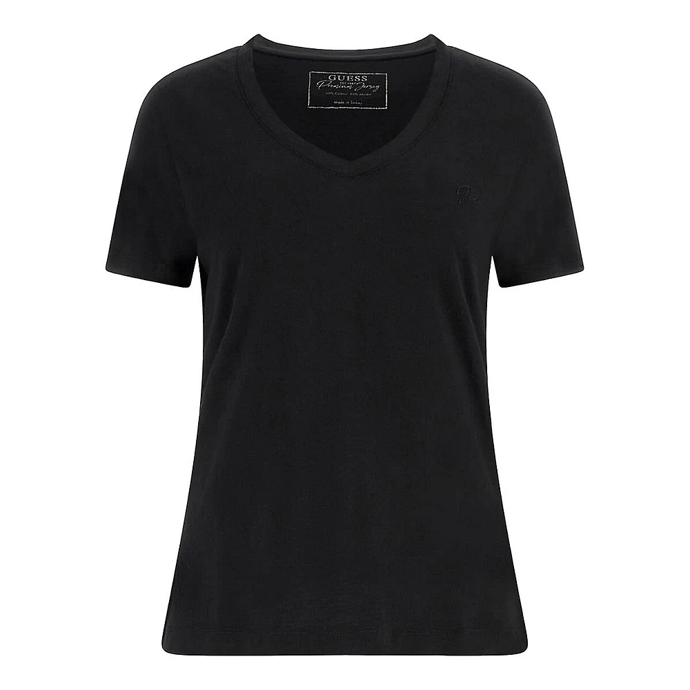 V-Neck Slubby T-Shirt